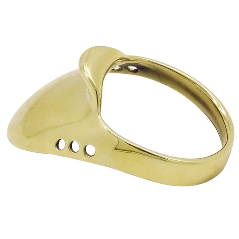 Brass thumb ring